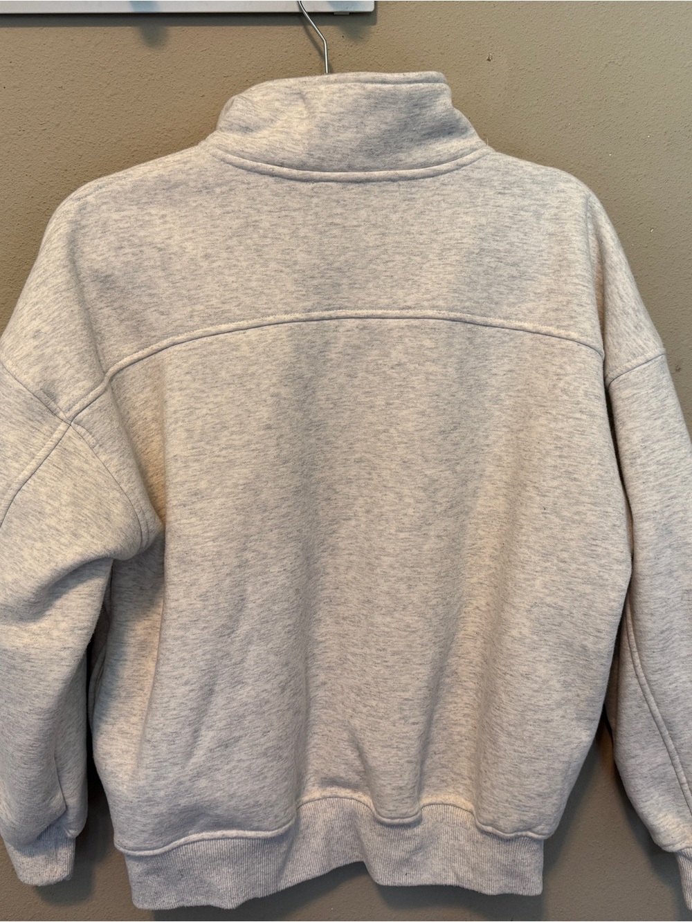 Altar'd State Cream Fleece Quarter-Zip Pullover| Gilmore Girls| - Picture 5 of 5